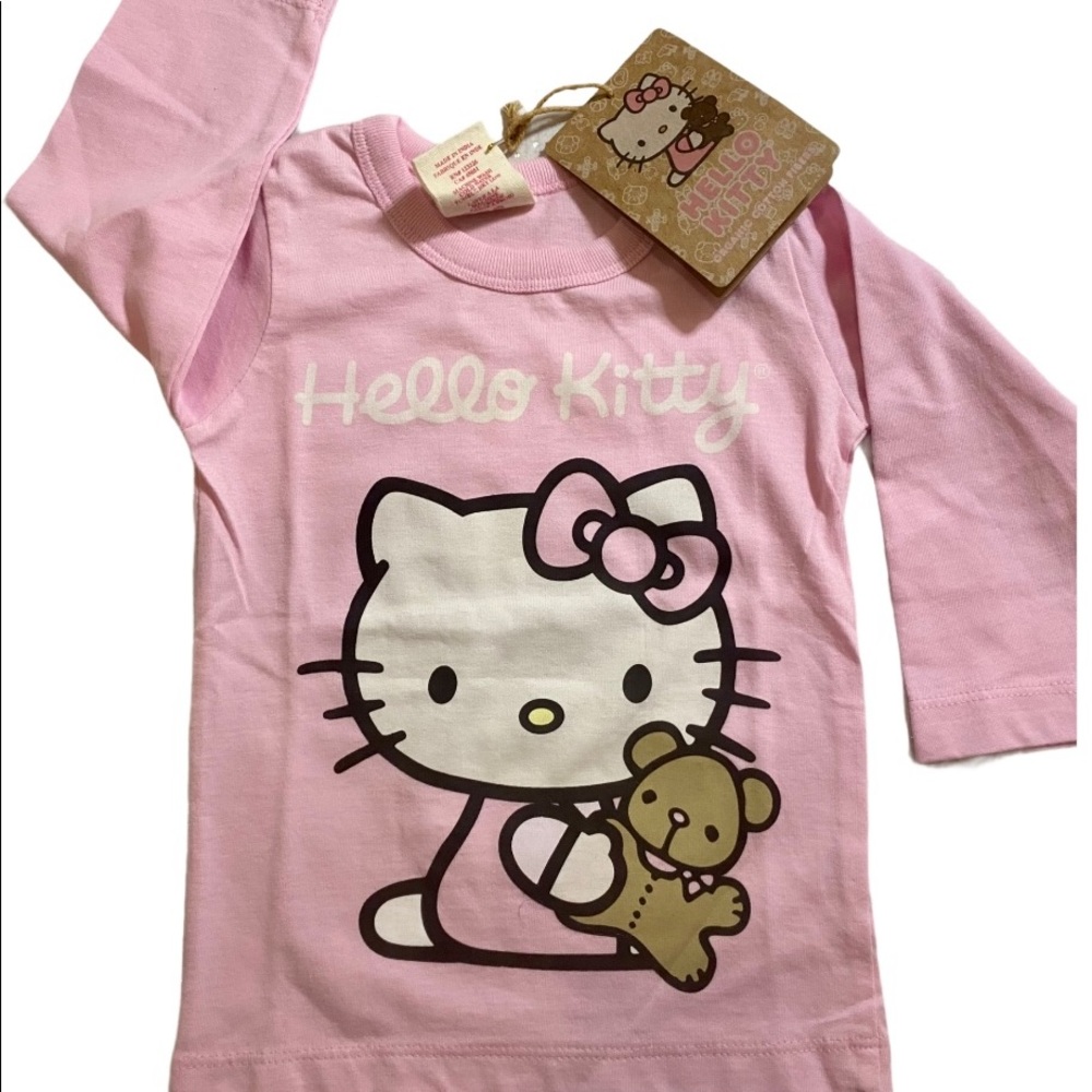 Hello Kitty Organic Long Sleeve Shirt